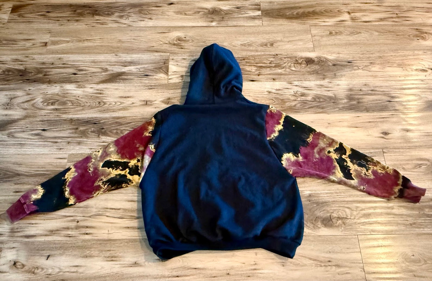 CAT Burgundy & Gold Hoodie