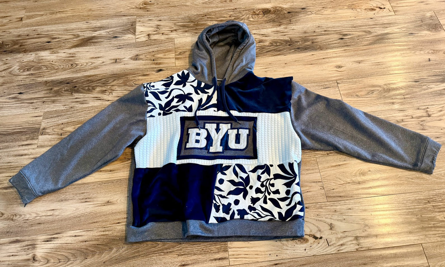 BYU Patchwork Hoodie